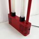 Red floor lamp by Gian N. Gigante for Zerbetto, 1980