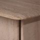 Travertine coffee table