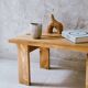 Solid oak coffee table, minimalist / contemporary design