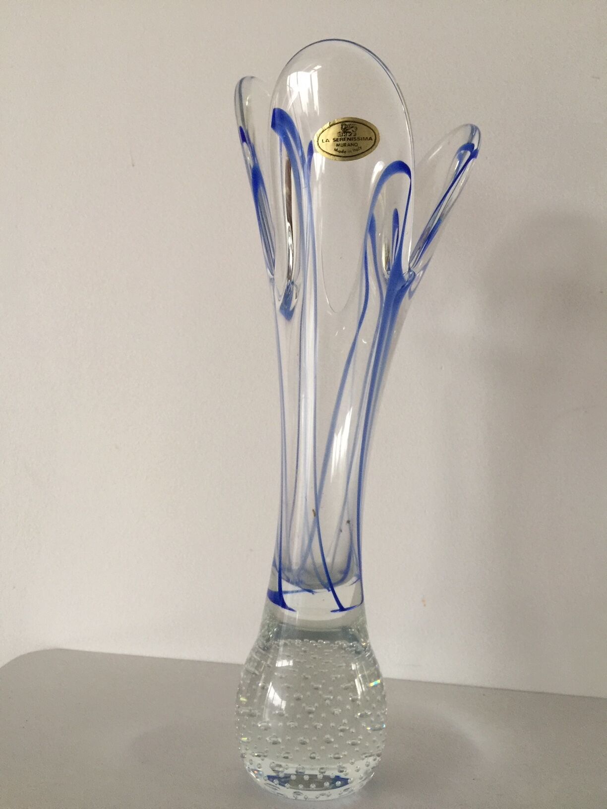 Vase murano italy 1970