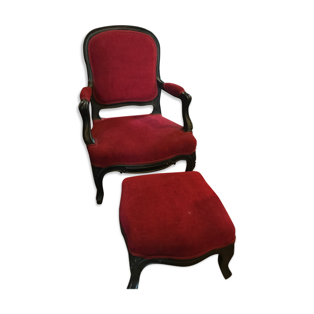 Lot de 2 tabourets de bar style bohème chic repose-pieds acier noir résine aspect rotin