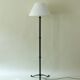 Neoclassical floor lamp in wrought iron