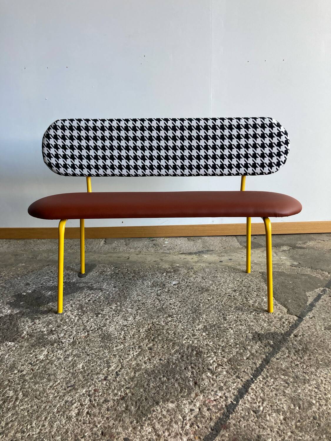 Fabric bench seat