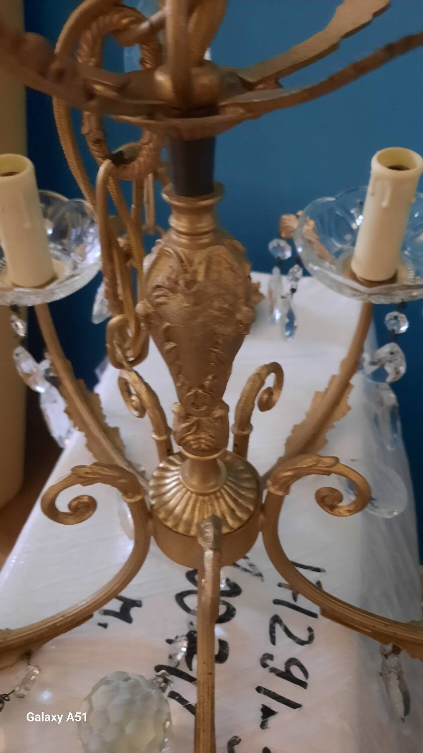 Louis XVI style chandelier