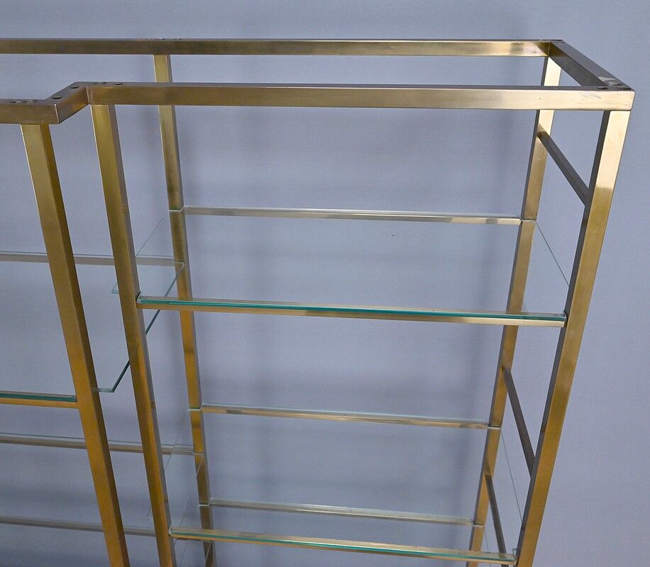 Rare lacquered library attributed to Guy Lefèvre, Maison Jansen – 1970