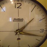 Ceramic wall clock brand hettich germany 1950