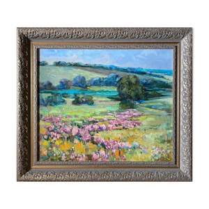 Tableau HST Champs de fleurs