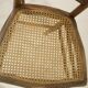 Pair of bistro chairs with canework. Ref Brunelle