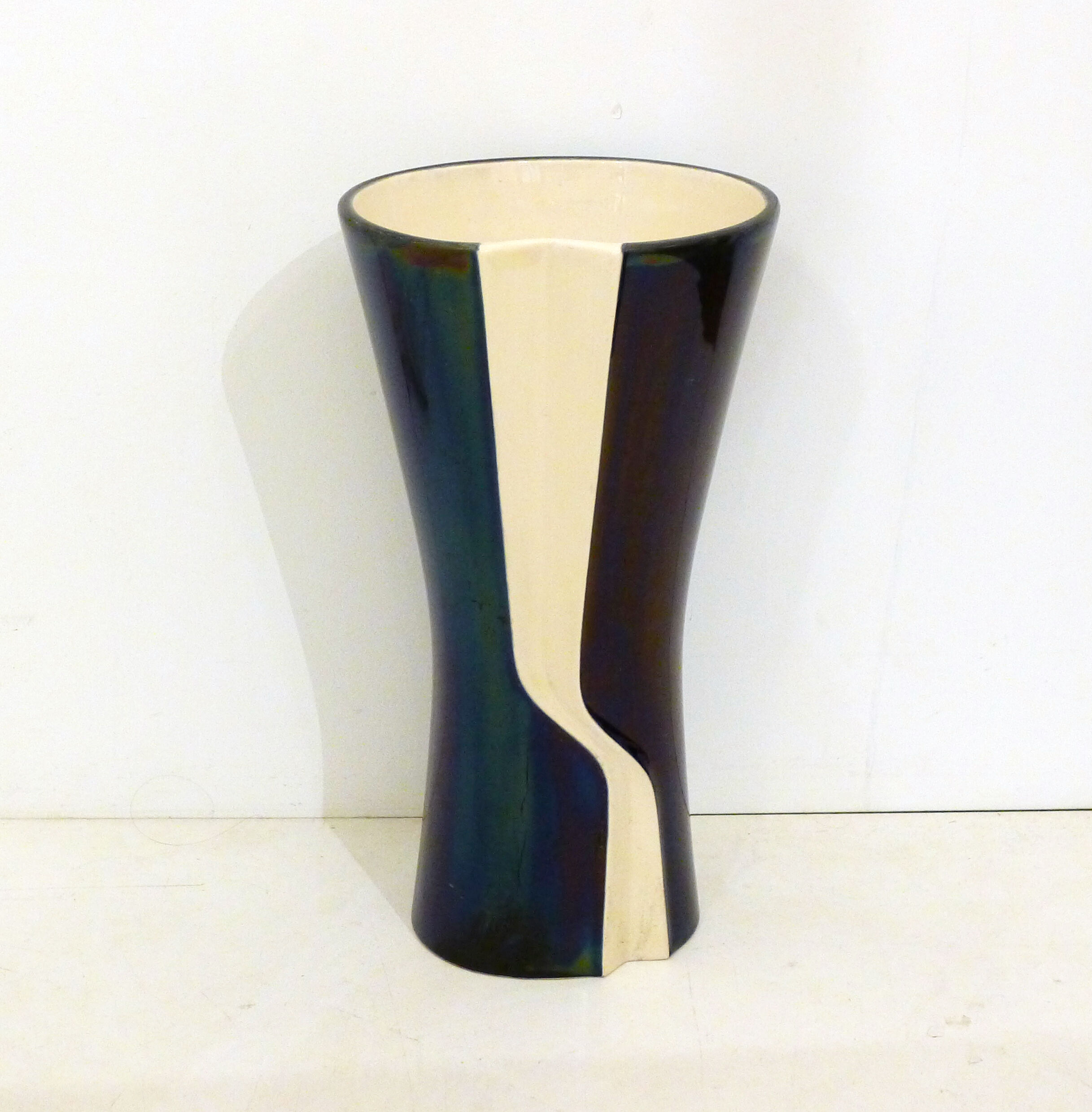 Large graphic vase Verceram