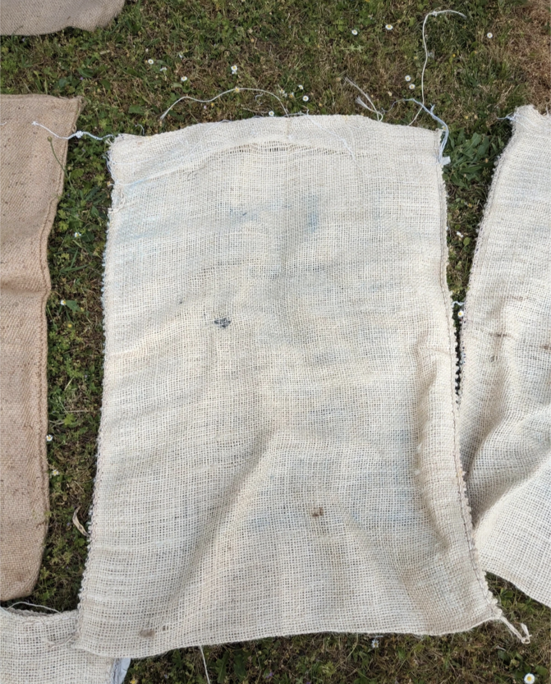 Dreyfus burlap bag