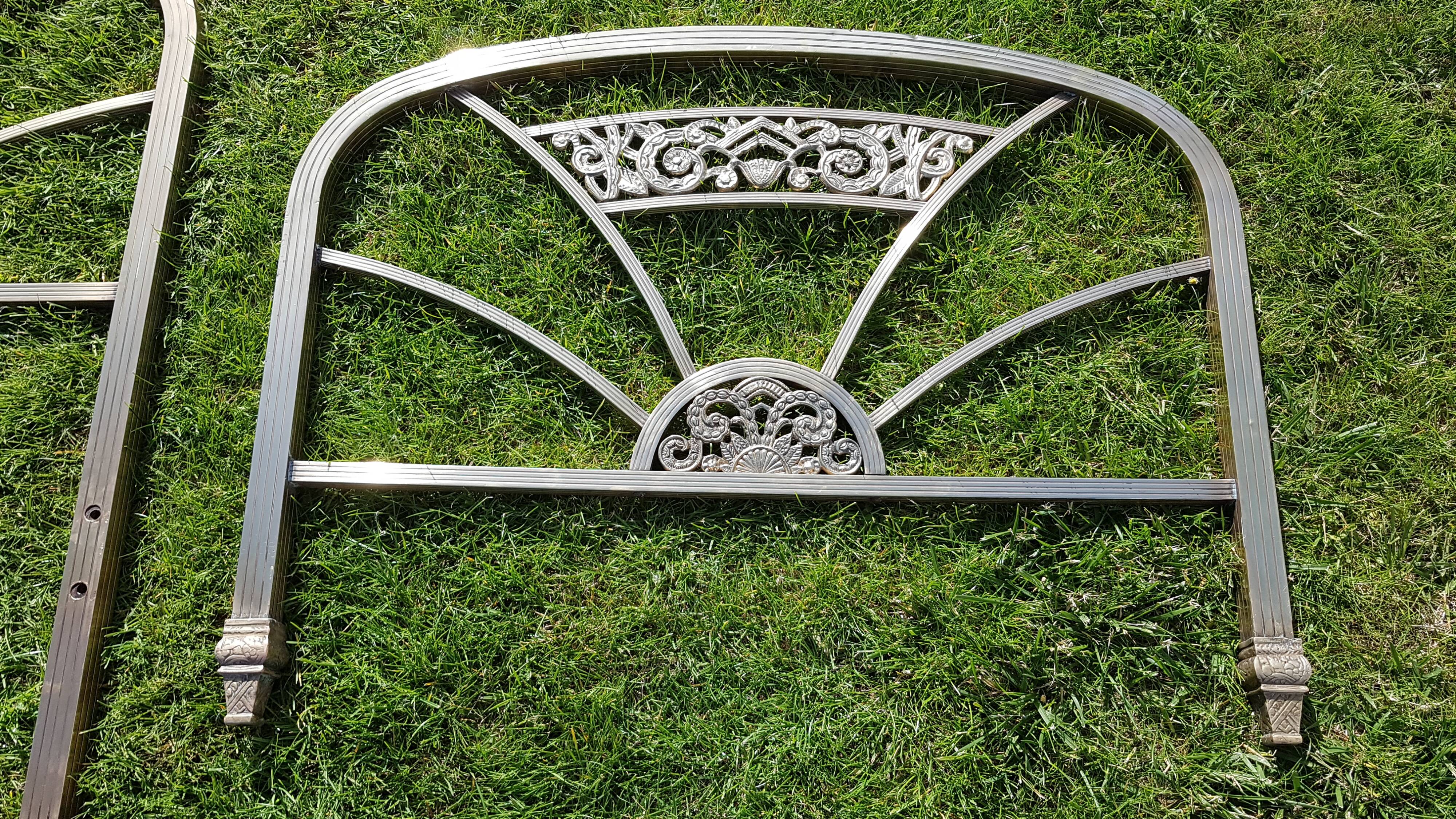 Art deco brass and bronze bed 1900