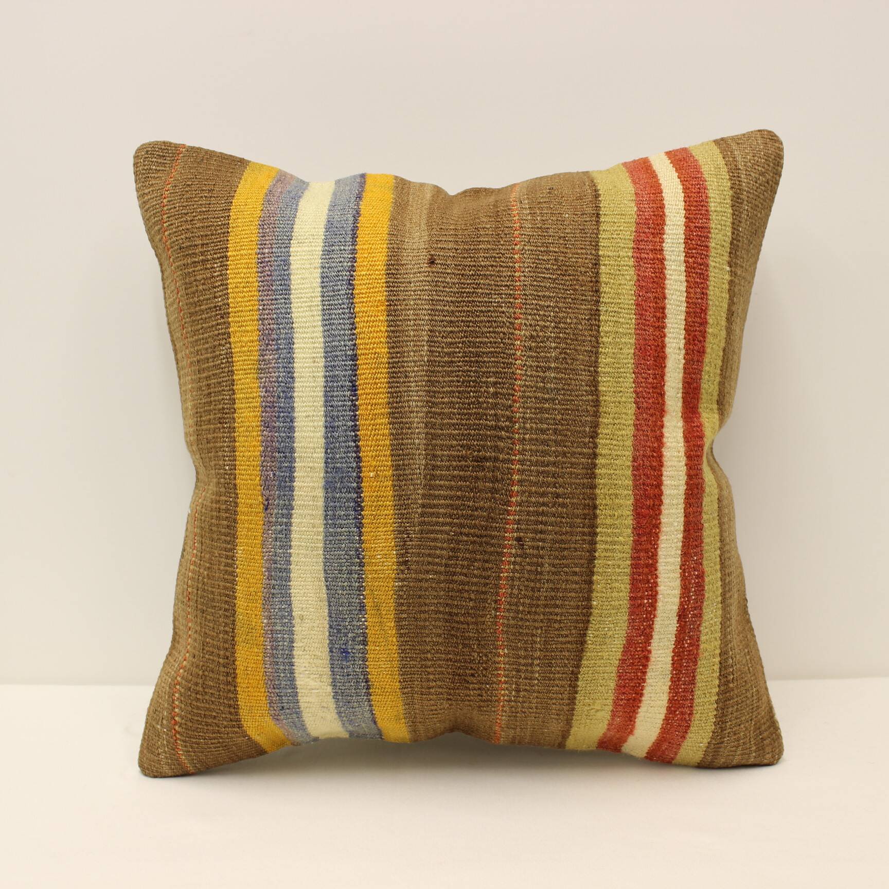 Coussin kilim turc, 40x40 cm