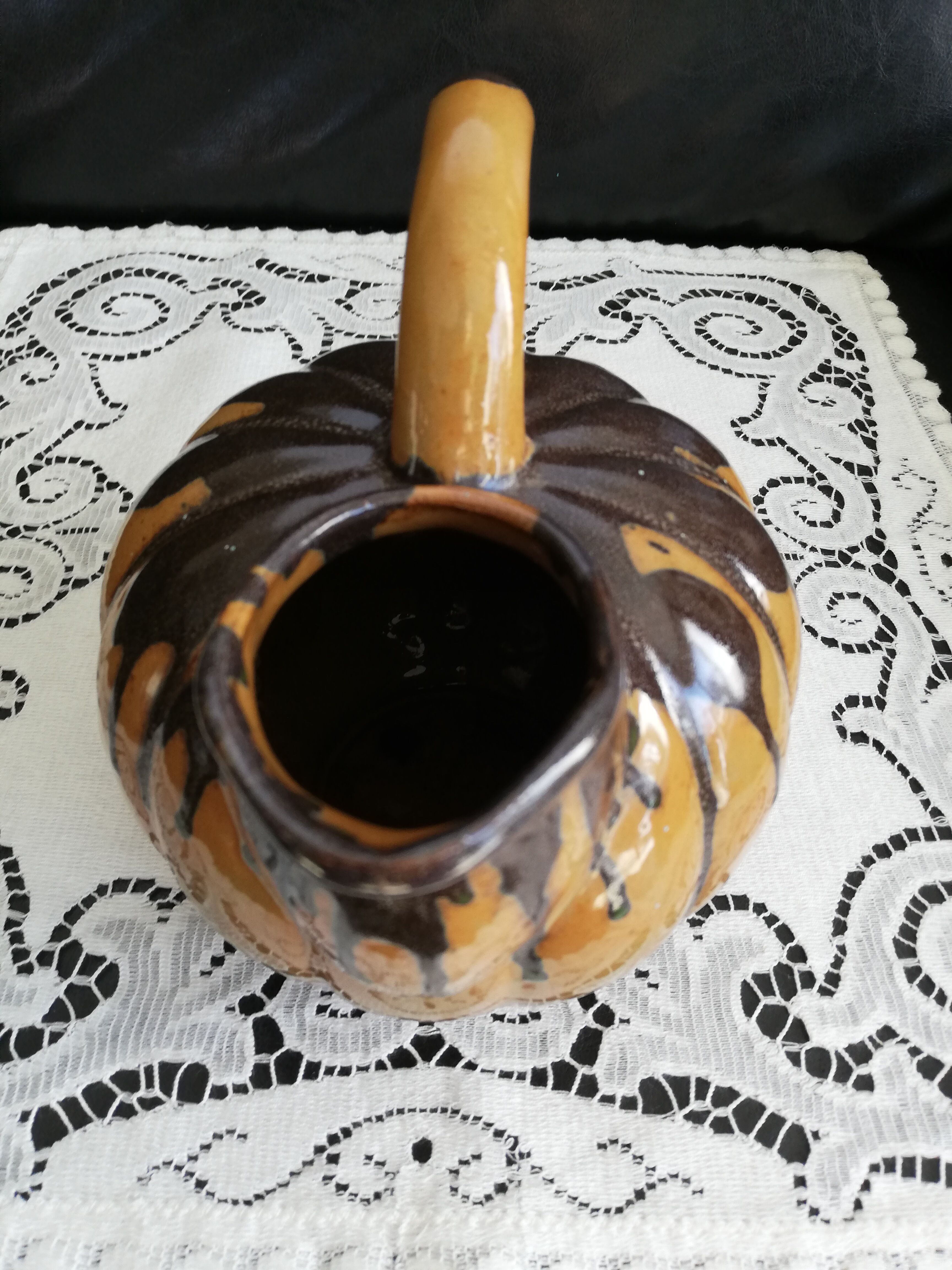 Vintage bowler pitcher