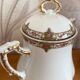 Coffee service in porcelain vignaud limoges - 1950