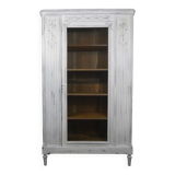 shabby wardrobe with Louis XVI style mesh door