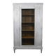 shabby wardrobe with Louis XVI style mesh door