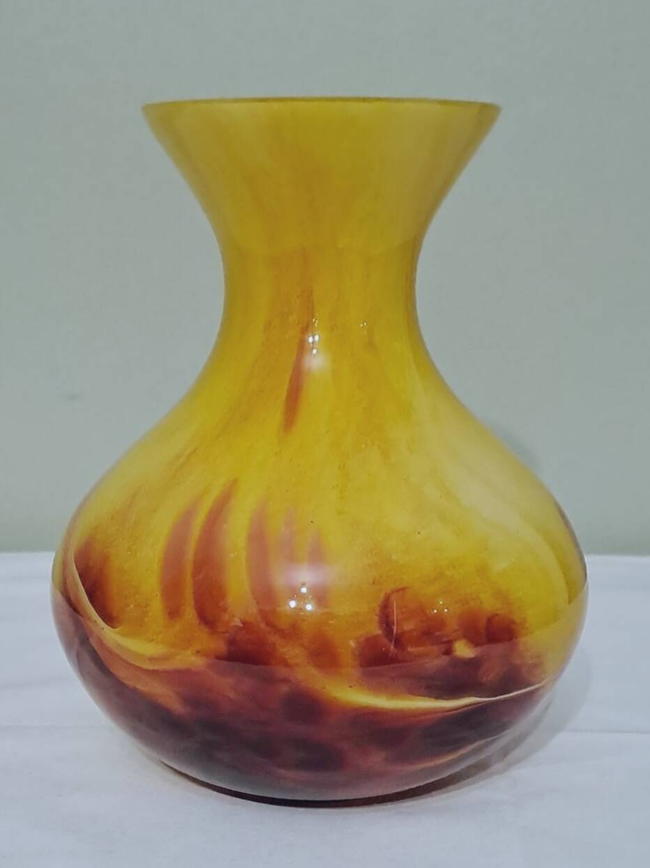 La Rochere blown glass paste vase