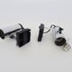 Pair of Targetti style adjustable spotlight wall lights from the 1970s