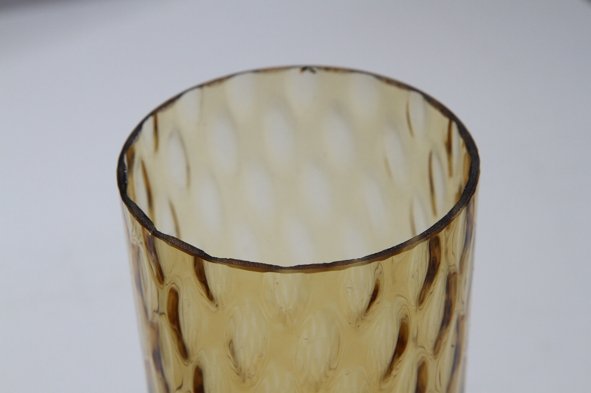 Metal and blown glass sconce from the 1950s