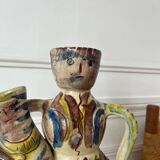 Anthropomorphic ceramic vase