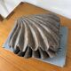 Brutalist wood shell sculpture box 1900