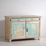 Ancienne commode bleu ciel (c.1920) #20