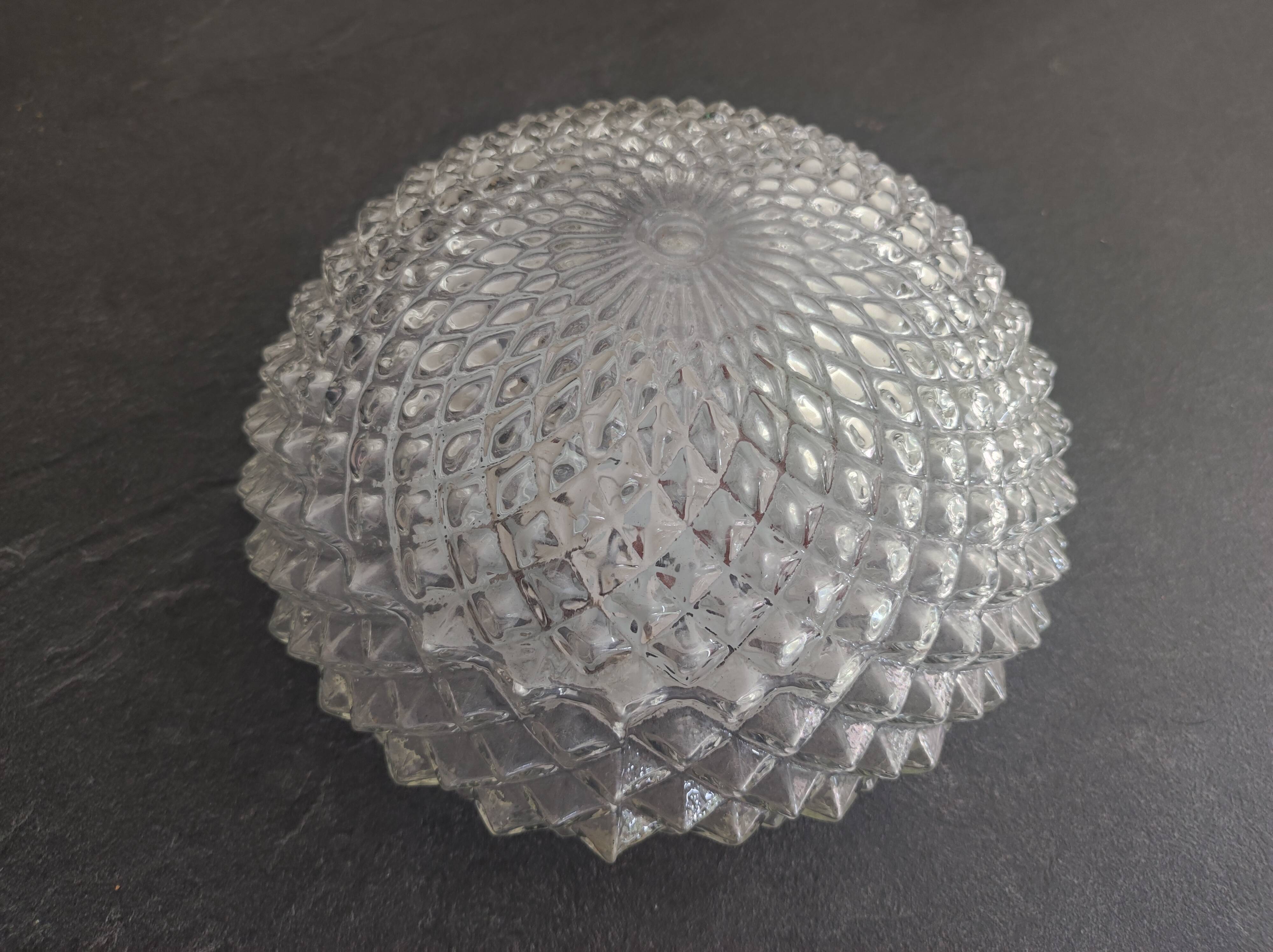 Ceiling lamp pineapple lamp wall lamp globe glass vintage metal base