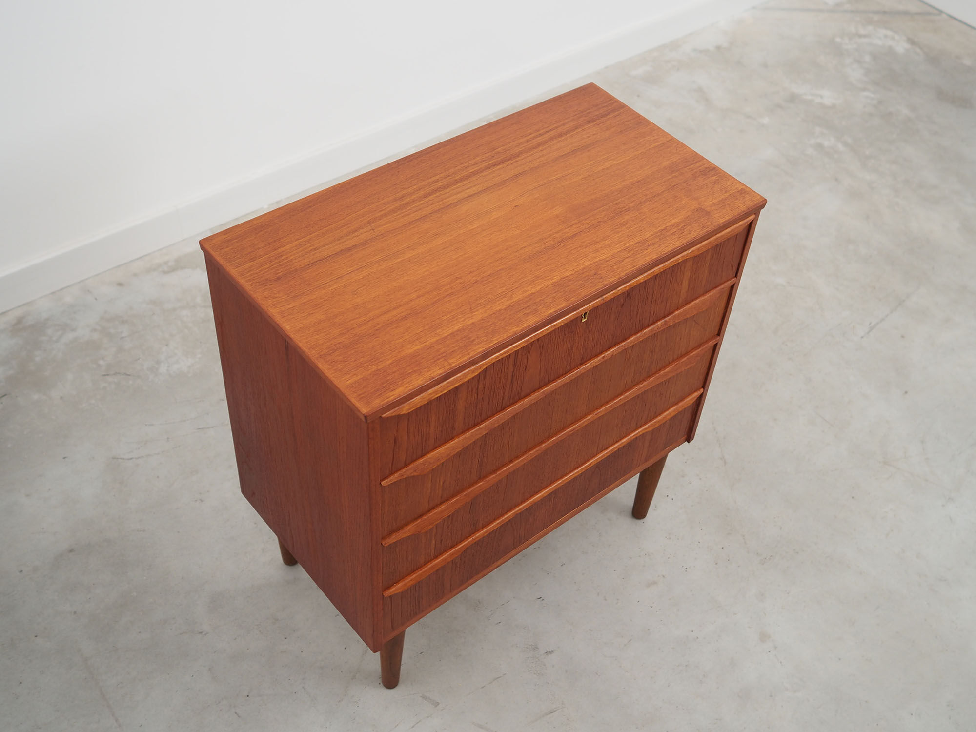 Teak chest of drawers, Danish design, 1970s, made in Denmark
