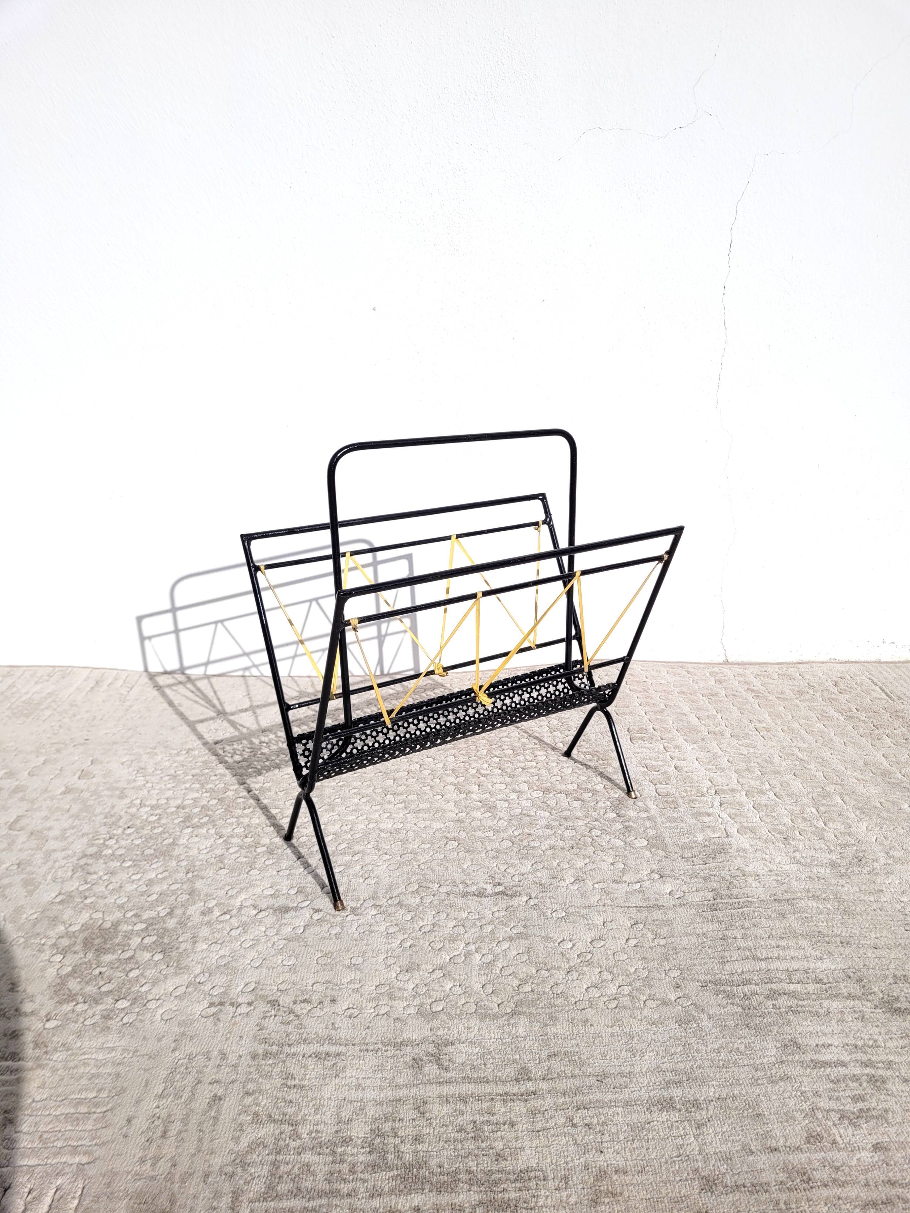 Porte revues scoubidou 1960 vintage