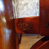 Set of 5 Gignez bistro chairs