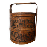 Antique Chinese wedding box with compartments