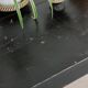 Large black farmhouse table 1950