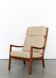 Mid-Century "Senator" Highback Chair by Ole Wanscher for Peter Jeppesen