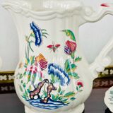 Antique Sarreguemines coffee service – “Rouen” model