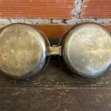 Vintage Double Silver-Plated Serving Dish Former Beggar