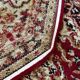 Oriental octagonal rug 190cm in diameter