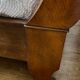 Walnut bed bench