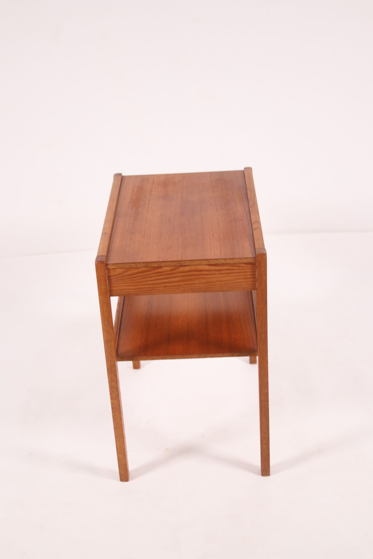 Vintage teak bedside table from Scandinavia