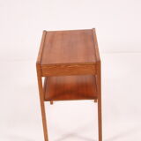 Vintage teak bedside table from Scandinavia
