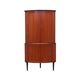 Corner cabinet in mahogany, Danish design, 1970s, production: Denmark