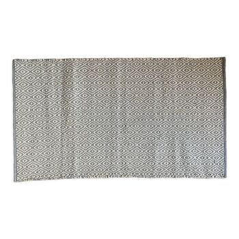 29 x 48 Inc. - Handwoven Cotton, Geometric Pattern, Indian, Handmade, Small, Floor, Area Rug\Carpet