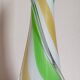 Vintage two-tone glass vase 39 cm