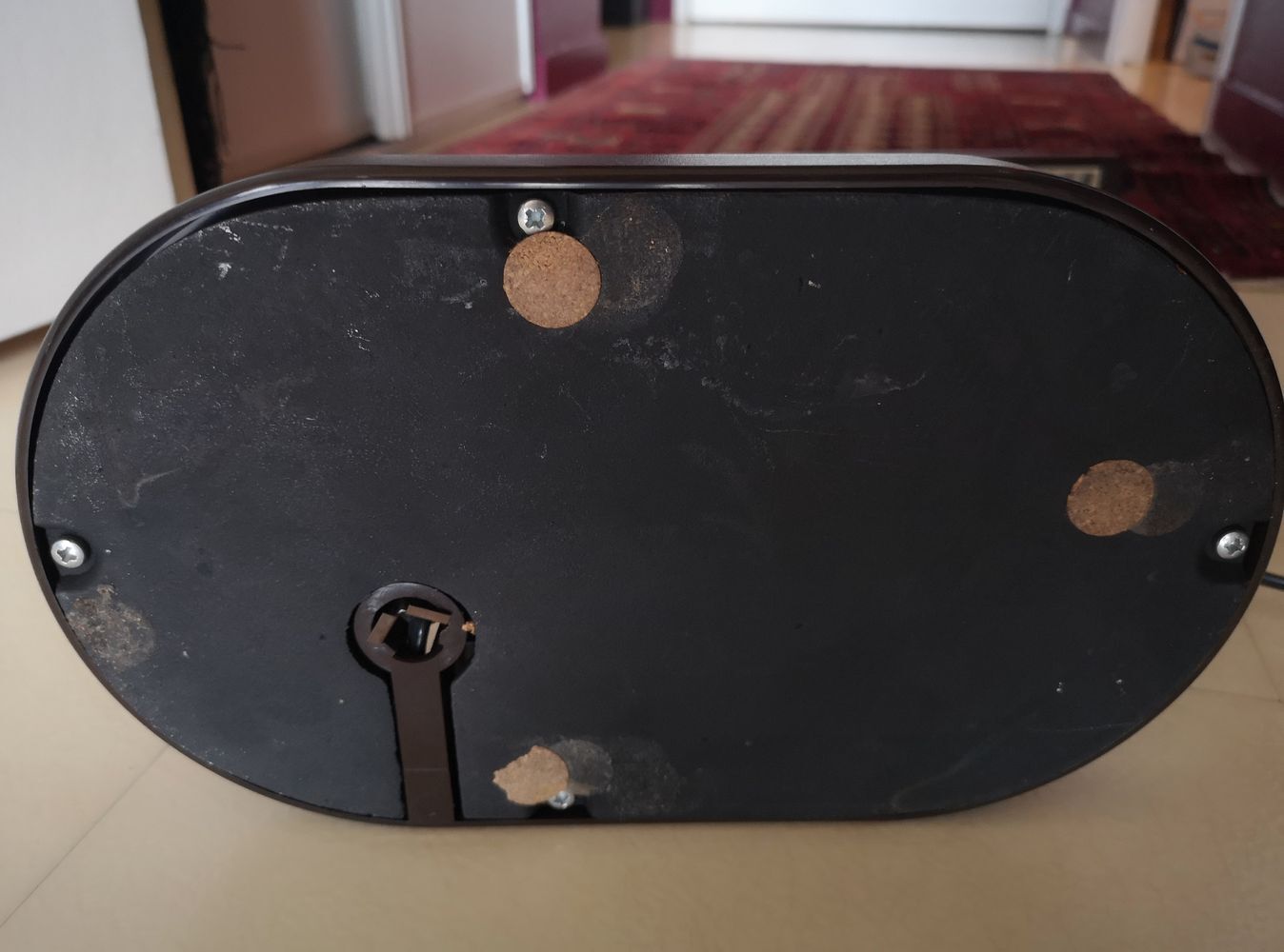 Lampe de bureau Manade marron - Années 1980