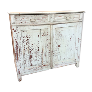 buffet bois peint 1940