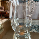 Crystal water pitcher