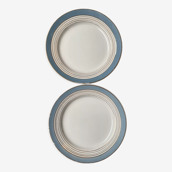 Set of 2 dessert plates Lunéville