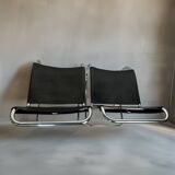 Set of 4 1970s Cantilever Chairs – in the style of Mies van der Rohe (MR10)