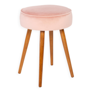 Tabouret rose bébé