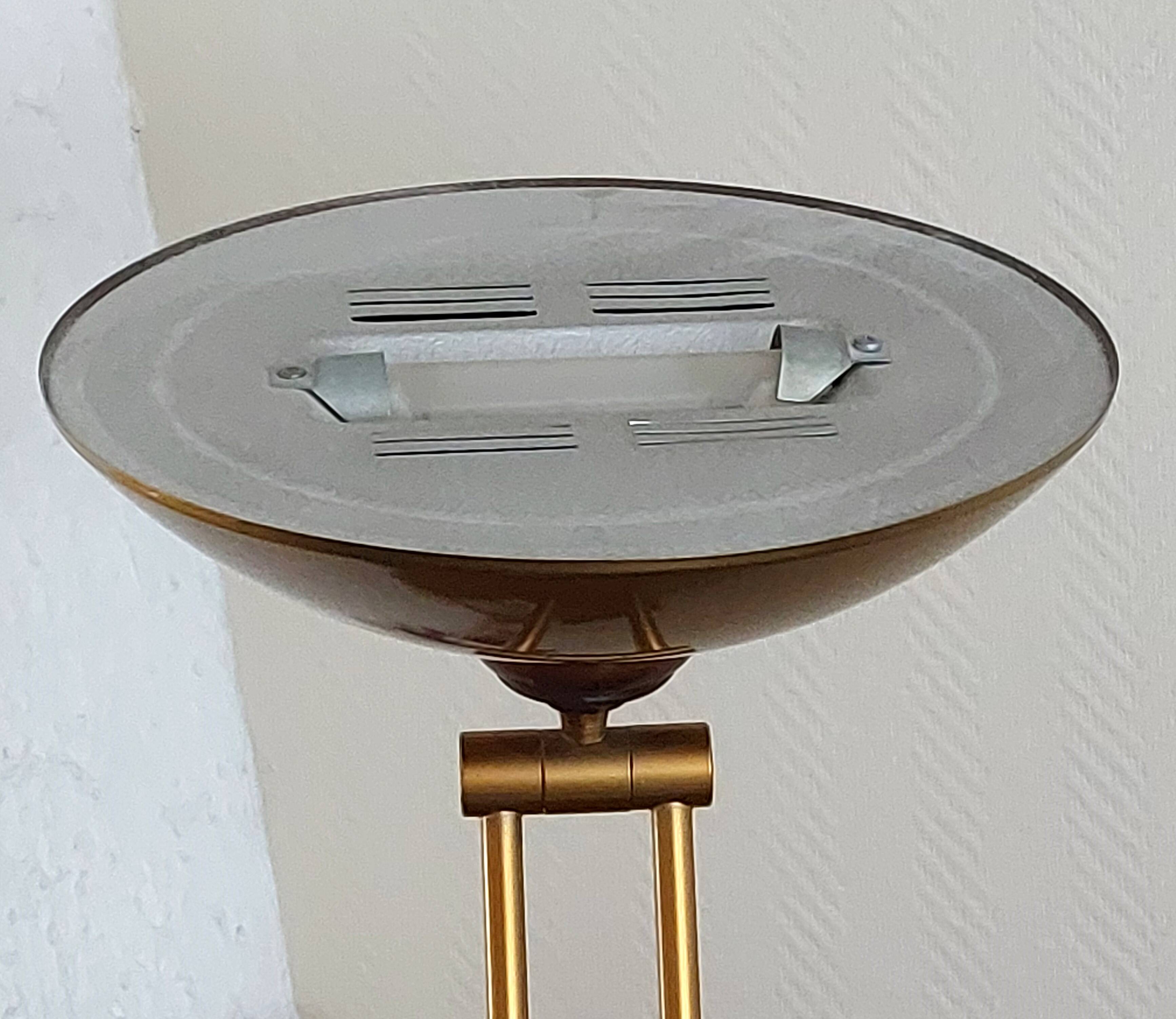 Lampadaire halogène Pied en bois