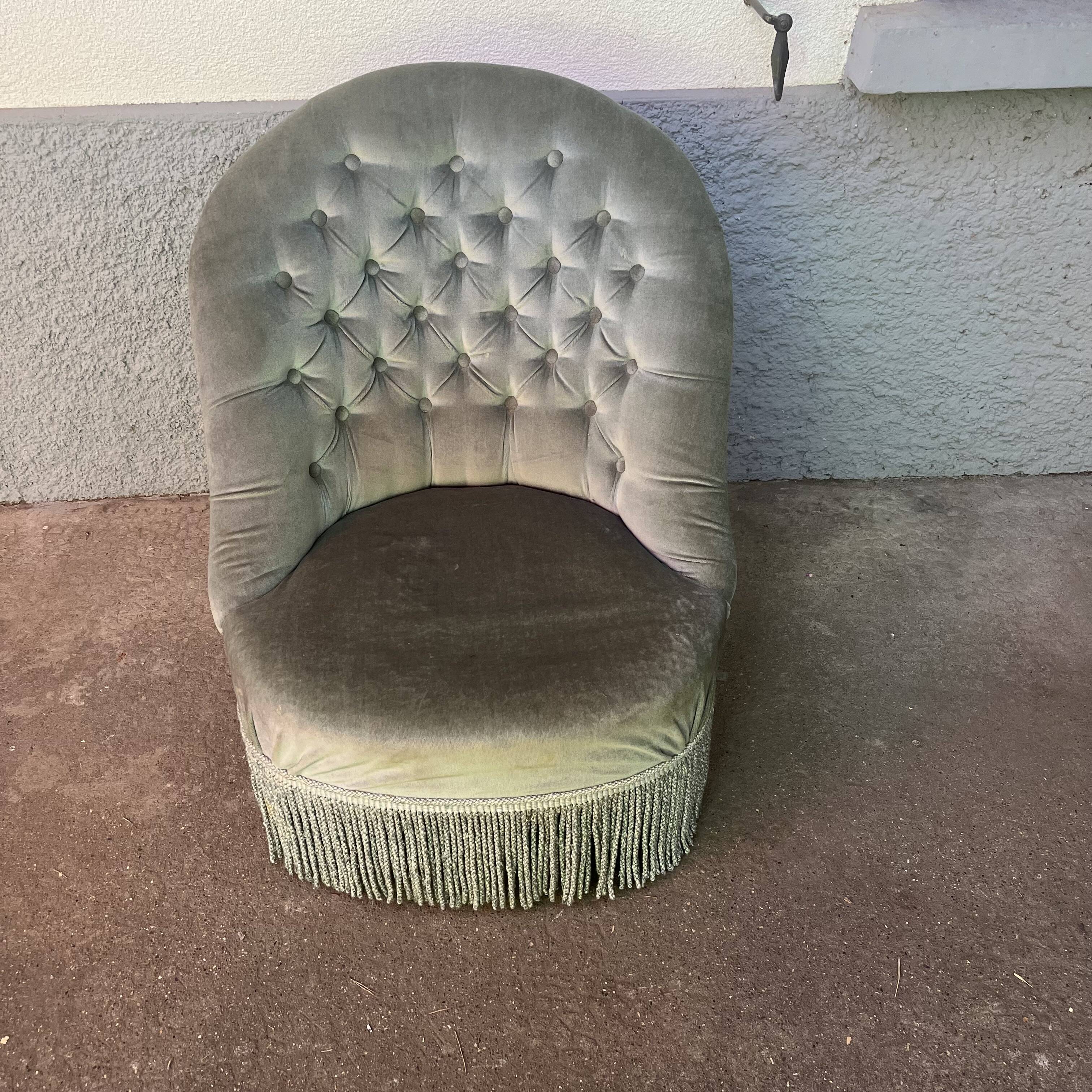 Fauteuil crapaud
